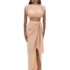 New Andrea Iyamah Halima Nude Cropped Top