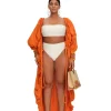 Discount Andrea Iyamah Ilo Robe-Clay